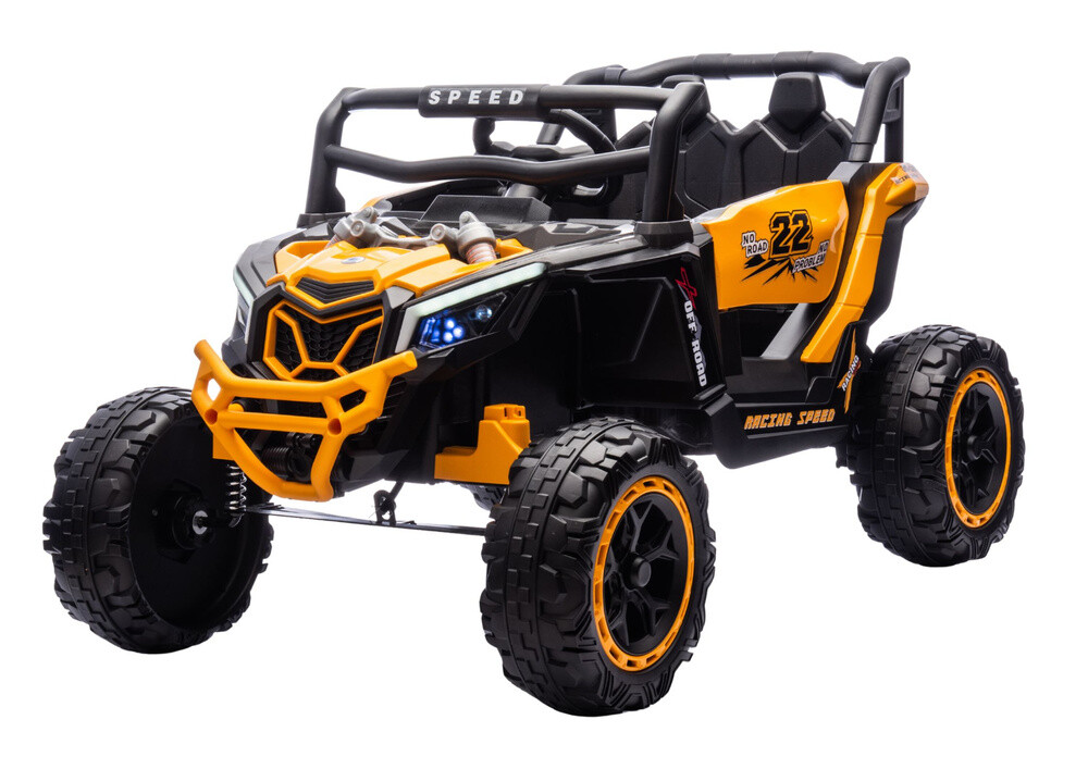 mamido Elektrické autíčko Buggy M2 4x4 žluté