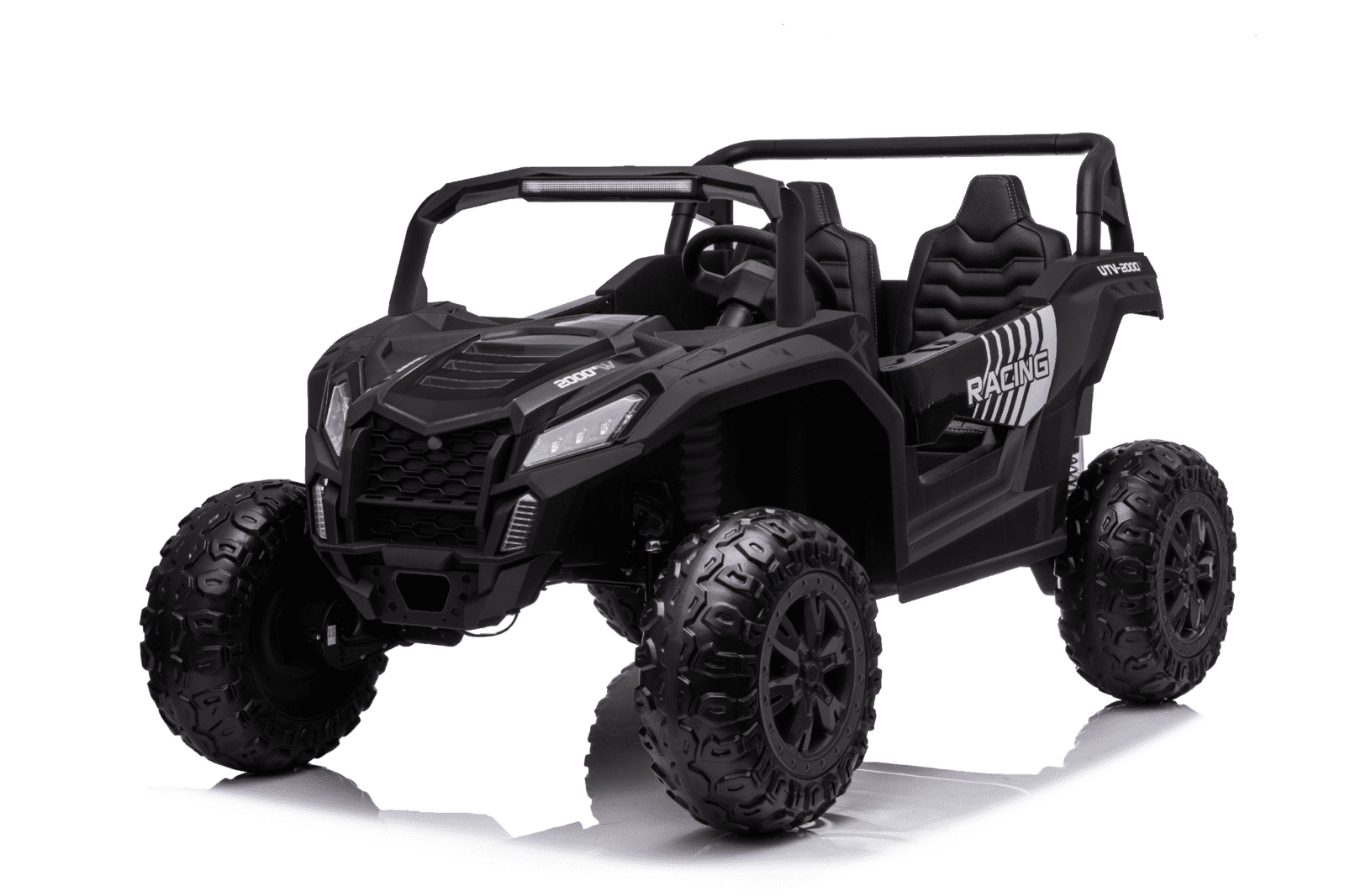 Mamido Mamido Elektrické autíčko Buggy UTV 24V 4x200W černé POŠKOZENÝ OBAL
