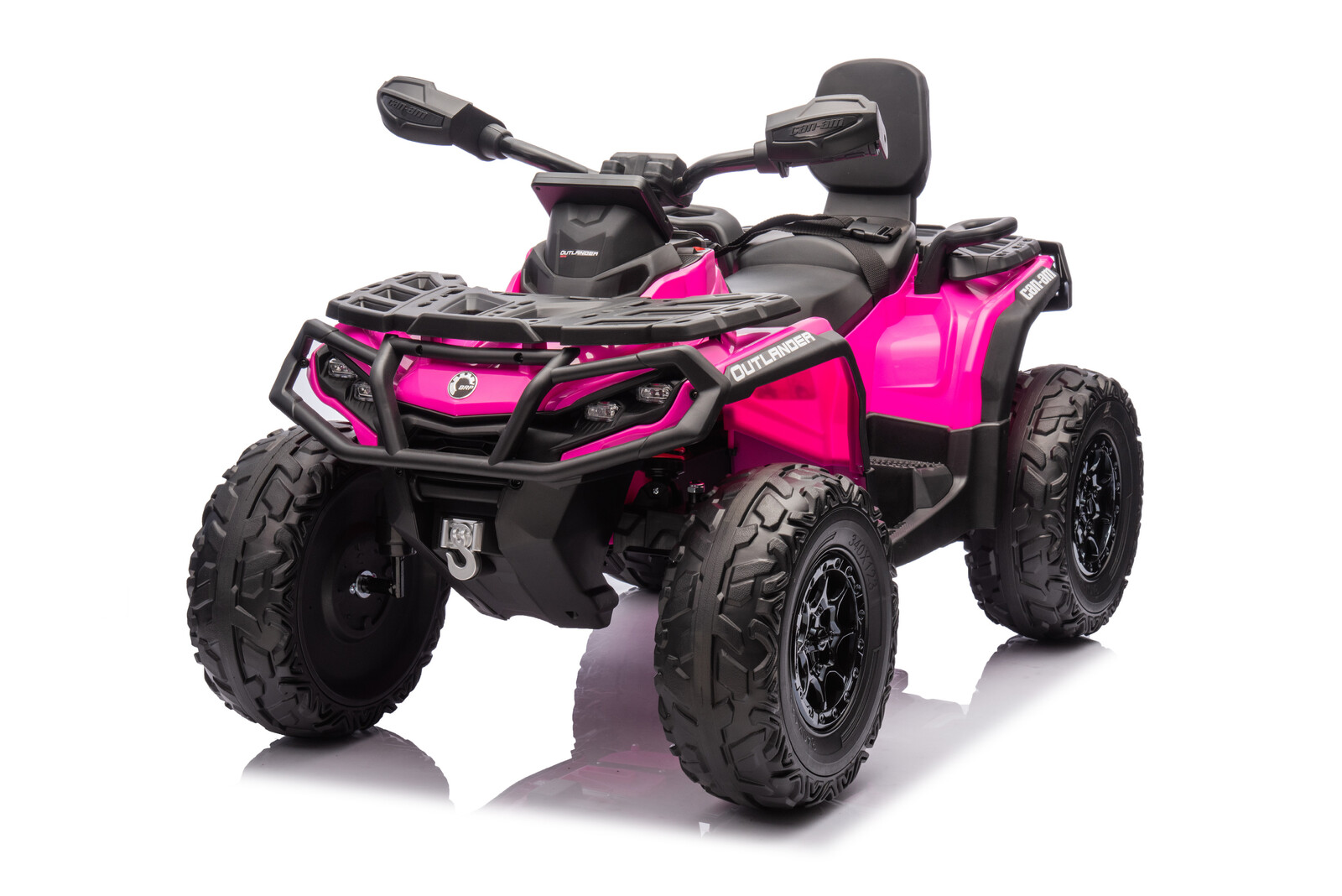 Mamido Mamido Dětská elektrická čtyřkolka Can-Am Outlander ATV 24V 4x200W RS růžová