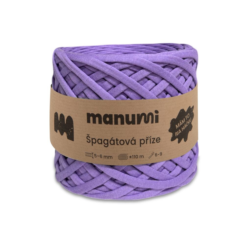 Manumi špagátová příze levandulová - 1 ks