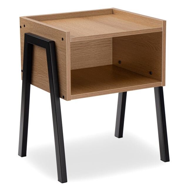 Noční stolek SKIVE Modern Oak