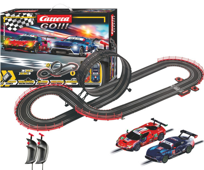 Závodní dráha Carrera Go 20062597 GT Powerplay 4,9m