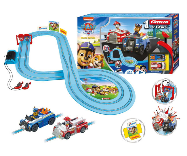 Závodní dráha Carrera First 20063060 Paw Patrol - Track Patrol 2,9m