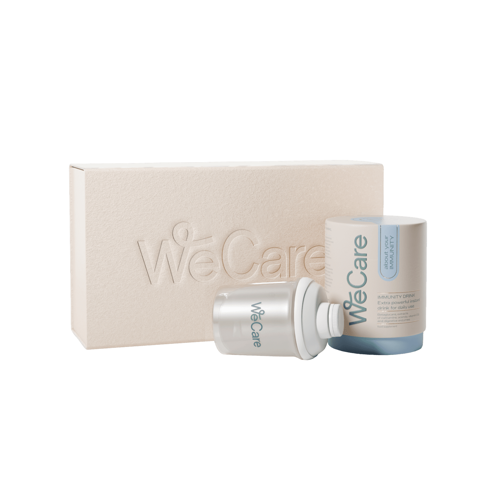 WECARE About your IMMUNITY Drink +shaker XMASS 28 x 6 g