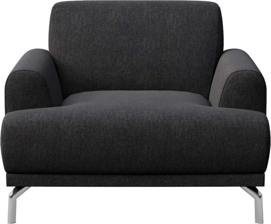 Černé křeslo Puzo - druhá jakost – MESONICA