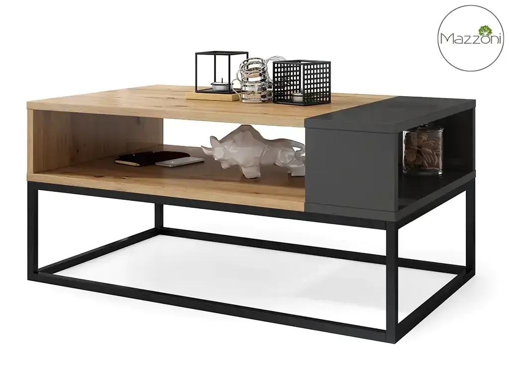 Casarredo Konferenční stolek LYNX 100 - dub artisan/antracit