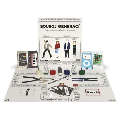 Společenská hra Souboj generací