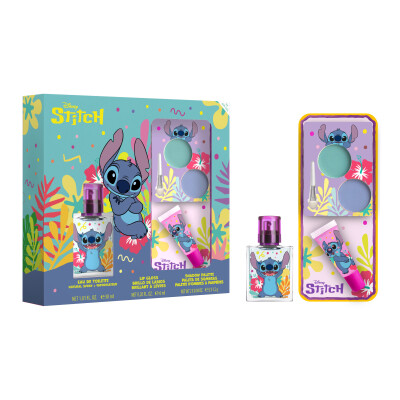 Dárkový set Stitch EDT 30 ml + lesk na rty + oční stíny