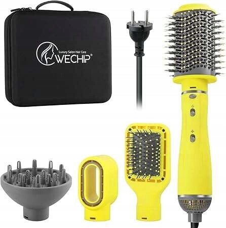 Vysoušeč vlasů úložná taška 1100 W Barva Žlutá Sada 4v1