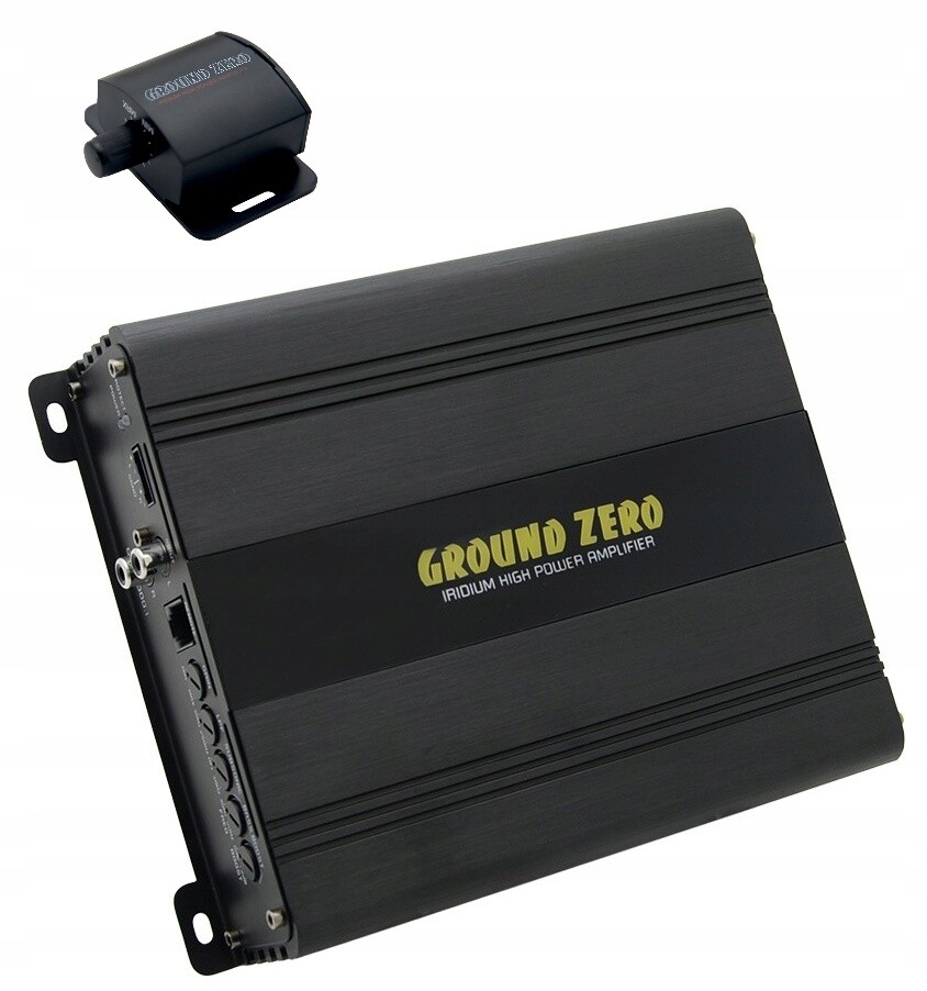 1-kanálový automobilový zesilovač Mono 580W Rms Ground Zero Gzia 500.1