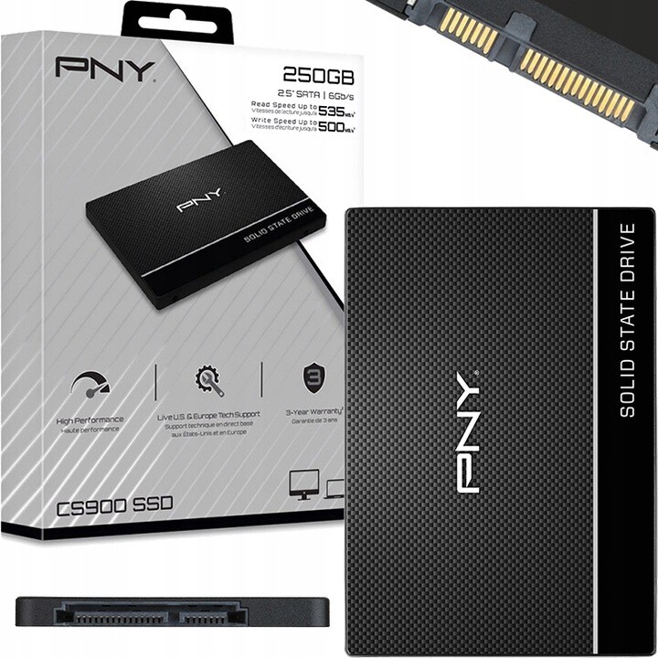 rychlý Ssd disk 250 Gb 2,5 palce Sata III 3D Nand Tlc pro notebook Pc