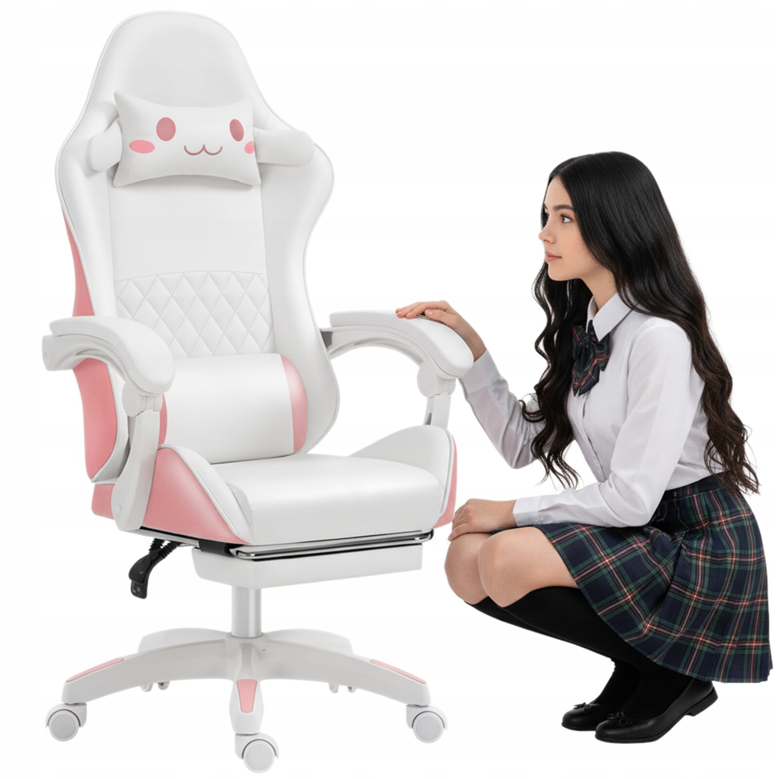 Herní Křeslo Pro Hráče, Kelímková Kancelářská Židle, Podnožka Masáž LC11