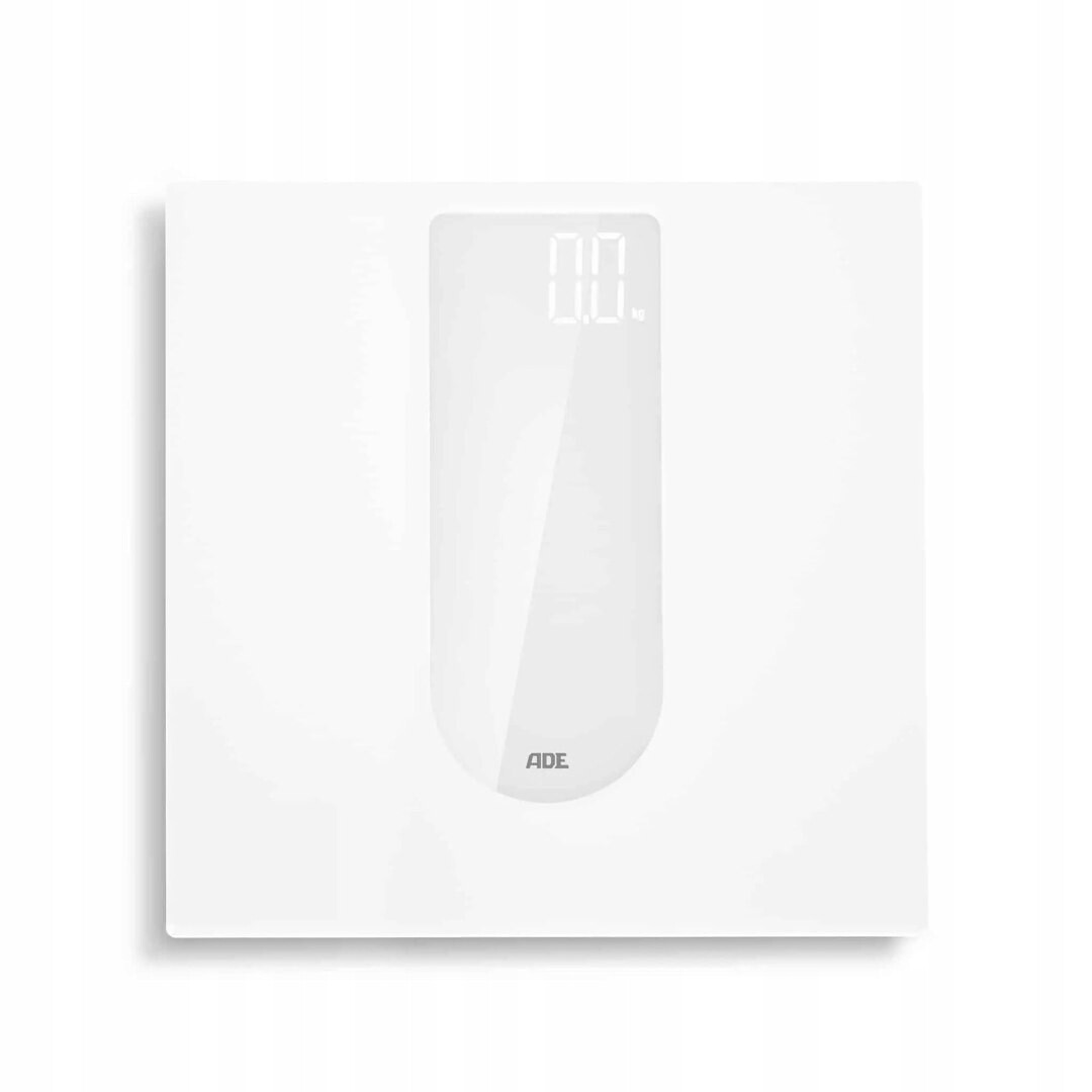 Koupelnová váha do 180 kg Ade 30,5 x 30,5 cm bílá