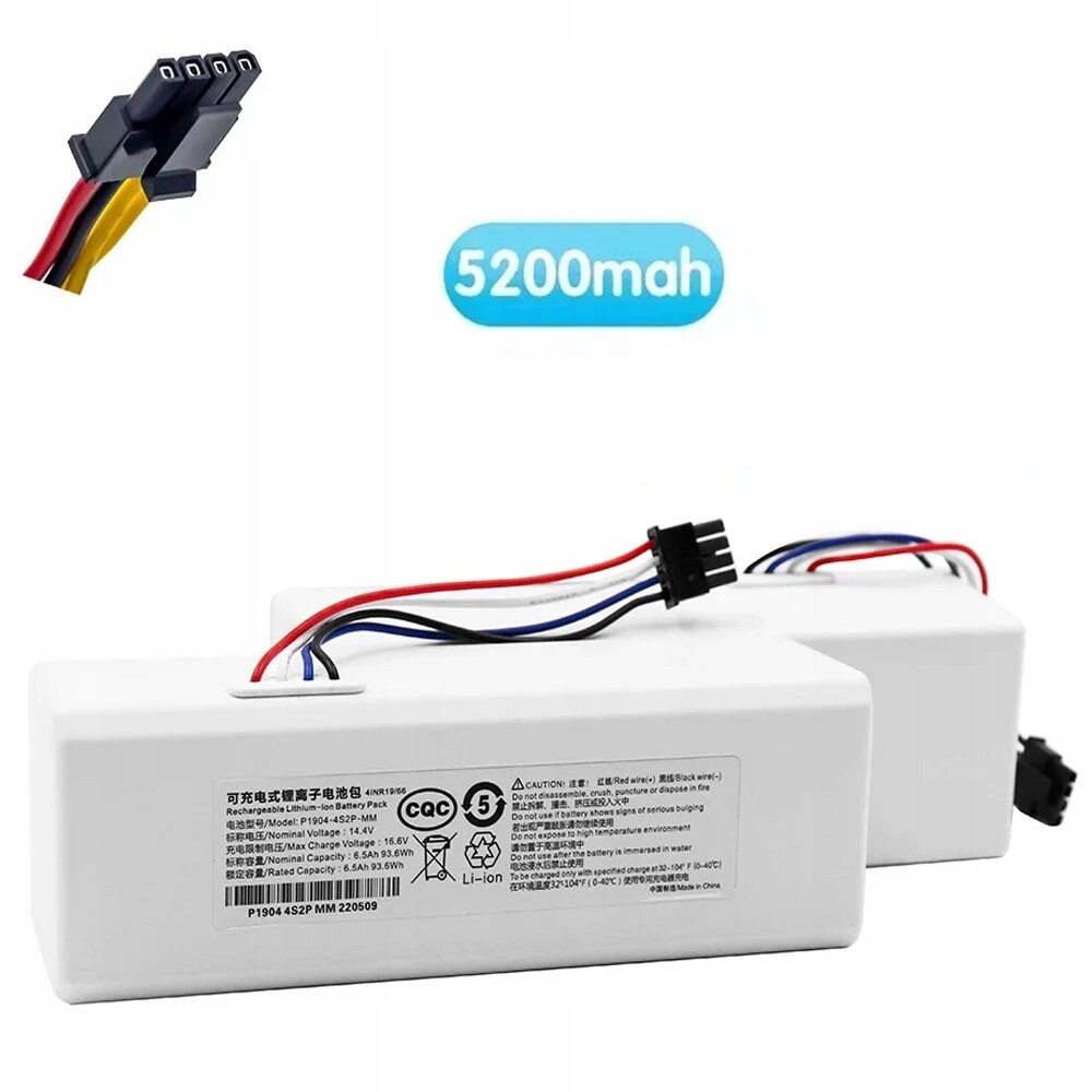 Akumulátor Mi Robot Mijia 14.4V 5200Mah Konga BRR-2P4S-2600S P1904-4S2P-MM