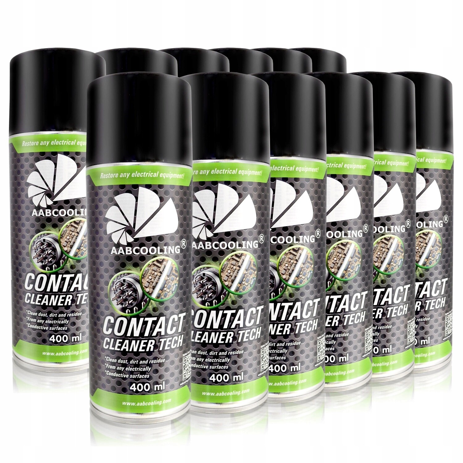 Přípravek Na Čištění Kontaktů Aabcooling Kontakt 12x 400 ml Pro Elektrik-i