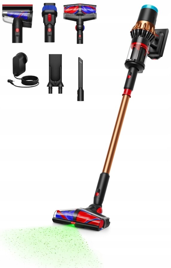 Dyson V16 Piston Animal akumulátorový vysavač matně černý/měděný laserový