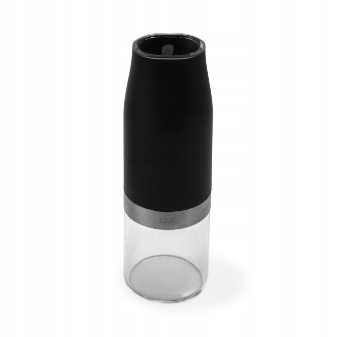 Elektrický mlýnek na sůl nebo pepř, průměr 6 x 18,5 cm, černý