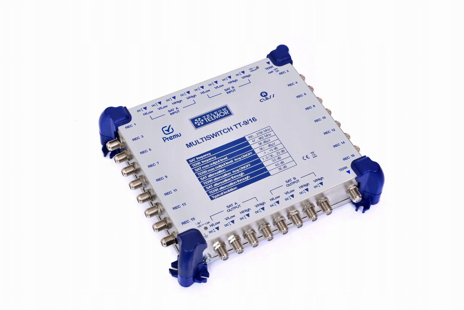 Multipřepínač Telkom-Telmor 9/16 Premu – kaskádový