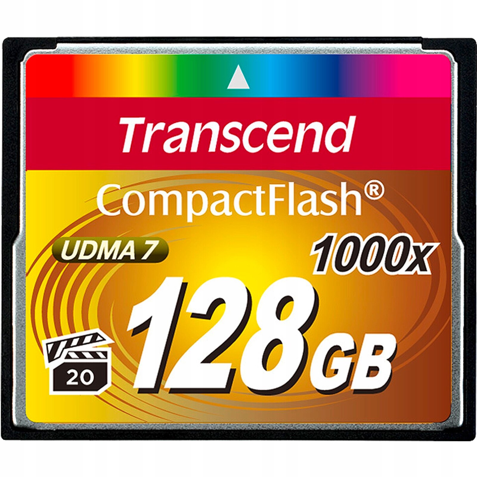 Transcend Compact Flash 128GB 1000x