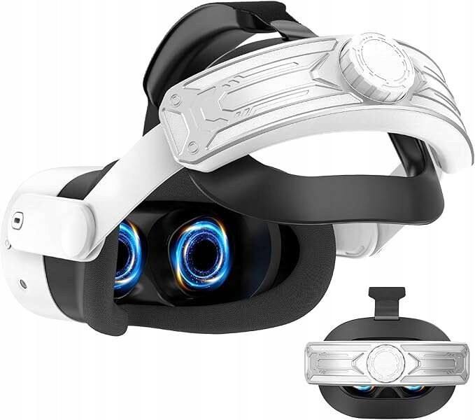 Regulovatelný pásek na hlavu kompatibilní s meta-quest Obvod hlavy 48-69 cm