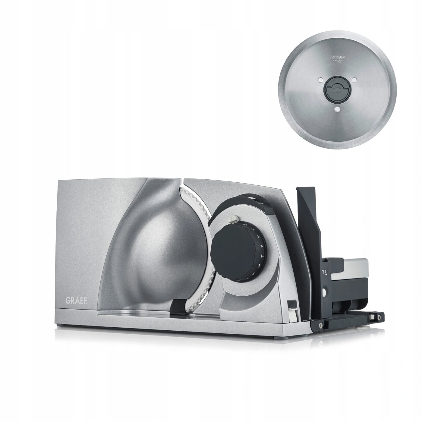 Kráječ Graef MT1200 stříbrný/šedý 170 W