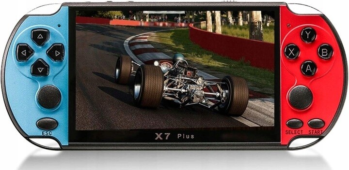 Přenosná herní konzole Retro X7 Plus 5.1 palců Hd 8 Gb 1000 her