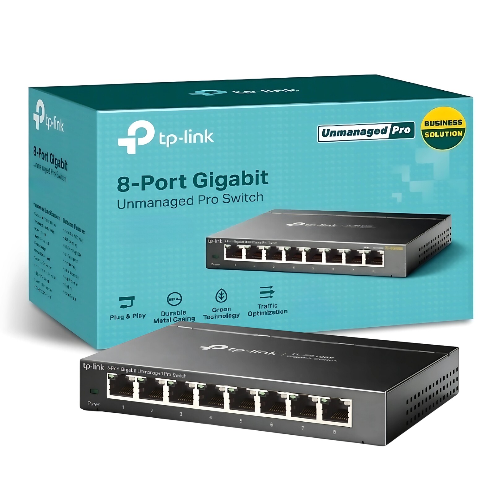 Switch Přepínač Tp-link Zvýší Počet Portů Na 8 Portů