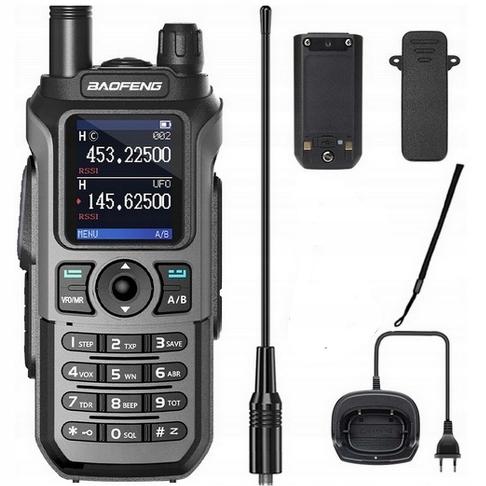 2X Vysílačka Baofeng UV-21 Pro V2 16KM 10W High-capacity Voděodolná