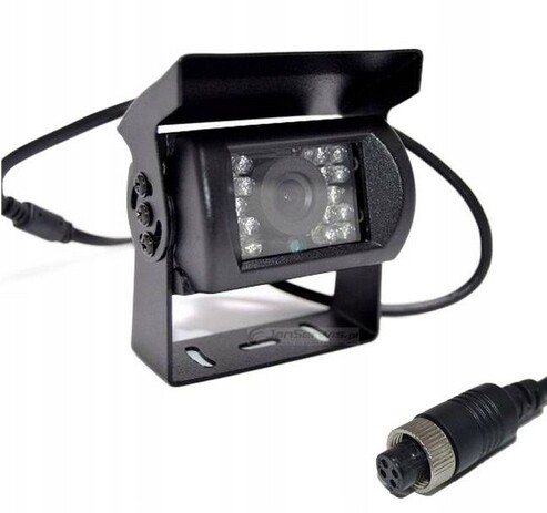 4PINOVÁ Hermetická Couvací Kamera Kombajn Traktor Tir Infračervený