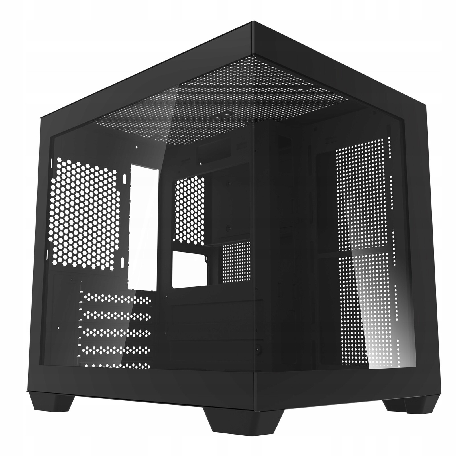 Herní počítačová Počítačová Skříň darkFlash C275P, formát M-atx, mini tower Sklo , Usb 3.0