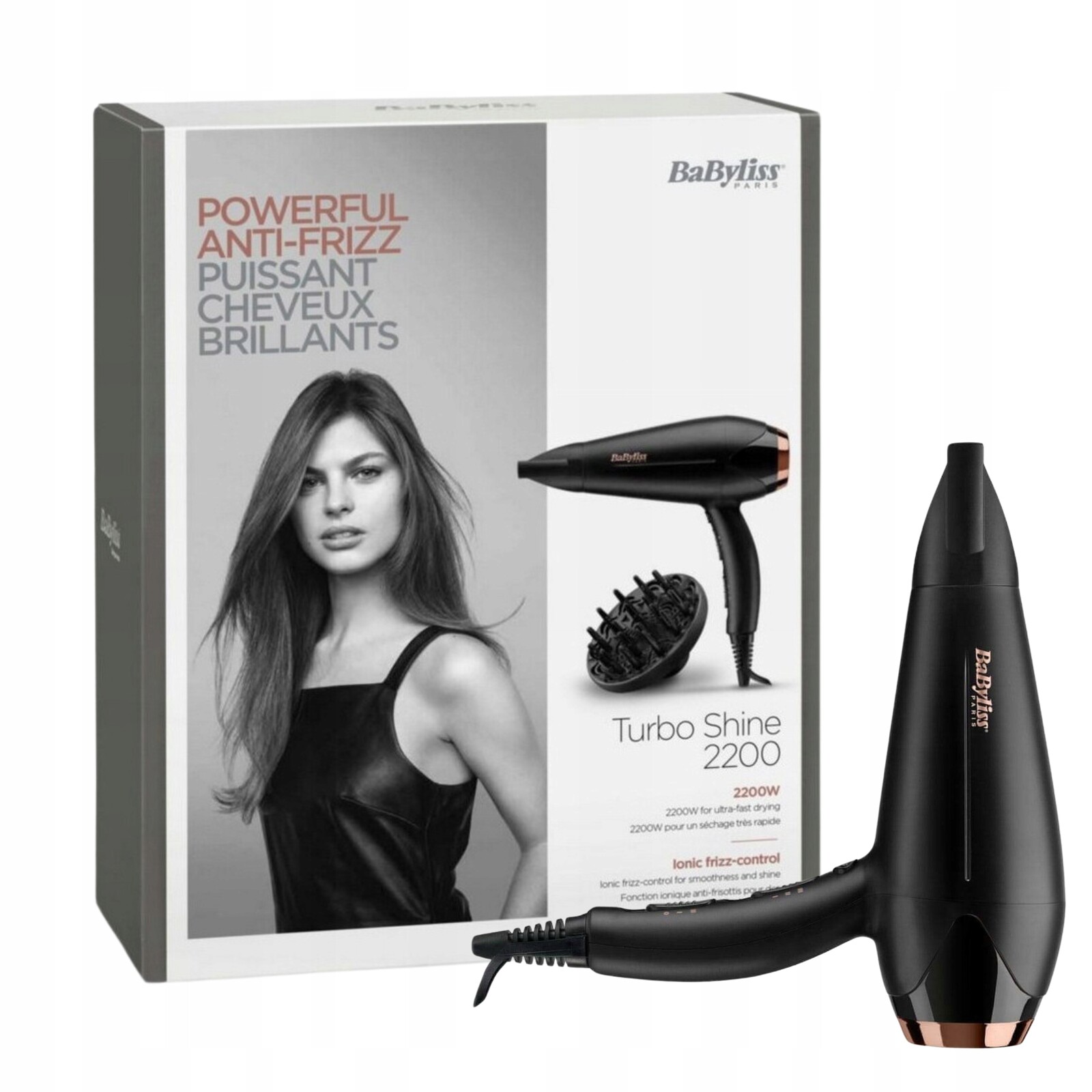 Fén Na Vlasy Babyliss Koncentrátor Ionizace