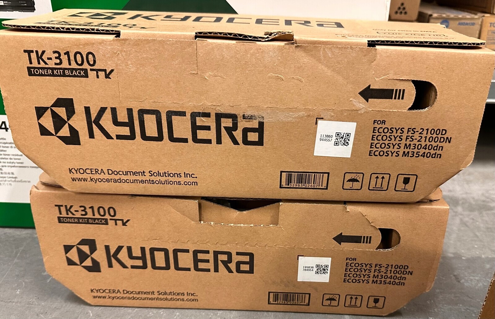 Toner Kyocera TK-3100 Originál pro Ecosys M3540dn 1T02MS0NL0 černý (black)