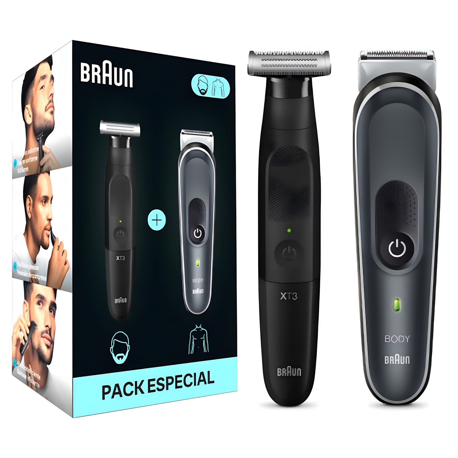 Holicí Strojek na tělo zastřihovač vousů Braun Special Pack BG5360 XT3100