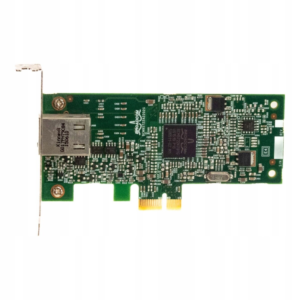 Dell 0C71KJ Broadcom 5722 Single Port 1Gb/s PCIe x1 Lp