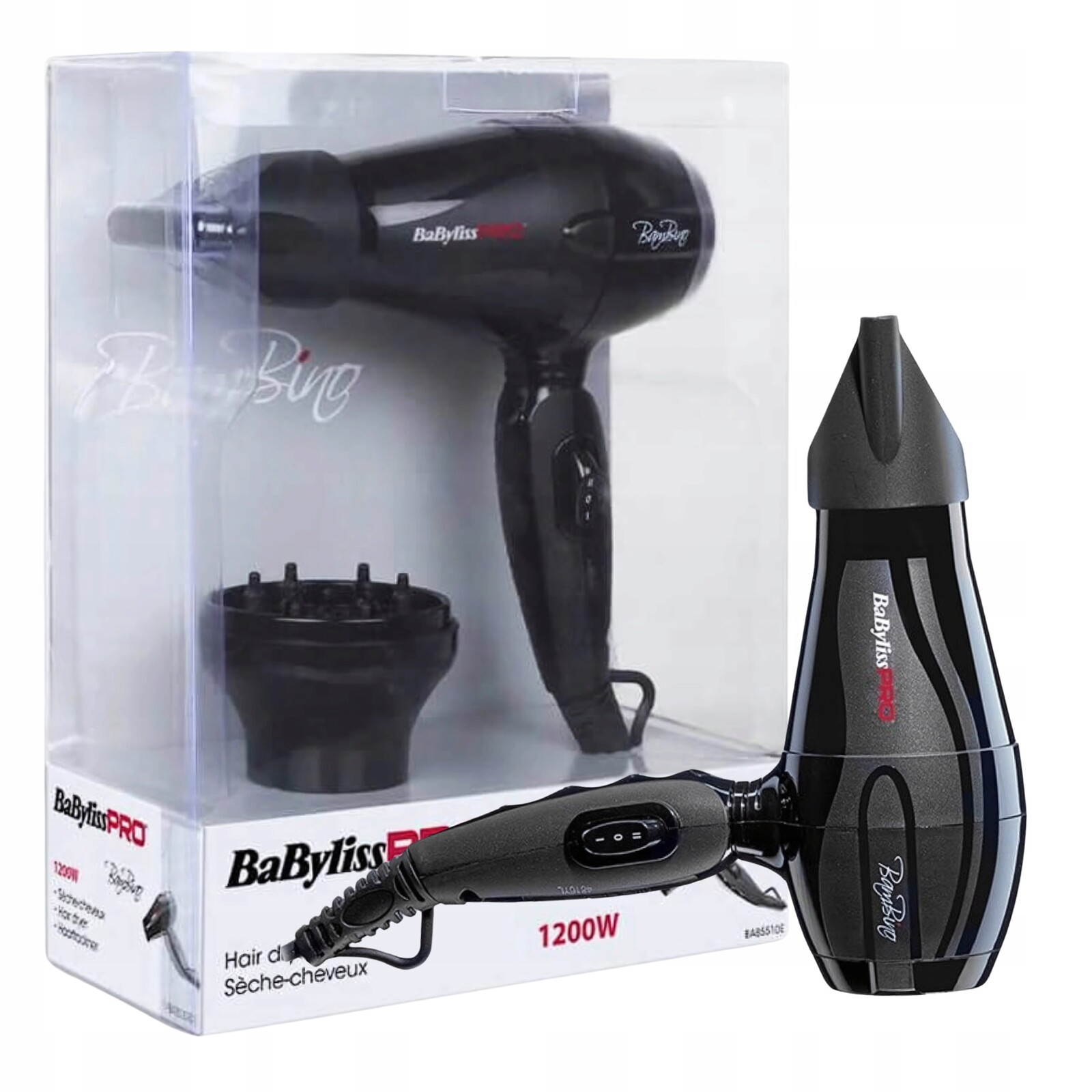 Profesionální Fén Babyliss Bambino 1200W, Malá A Lehká