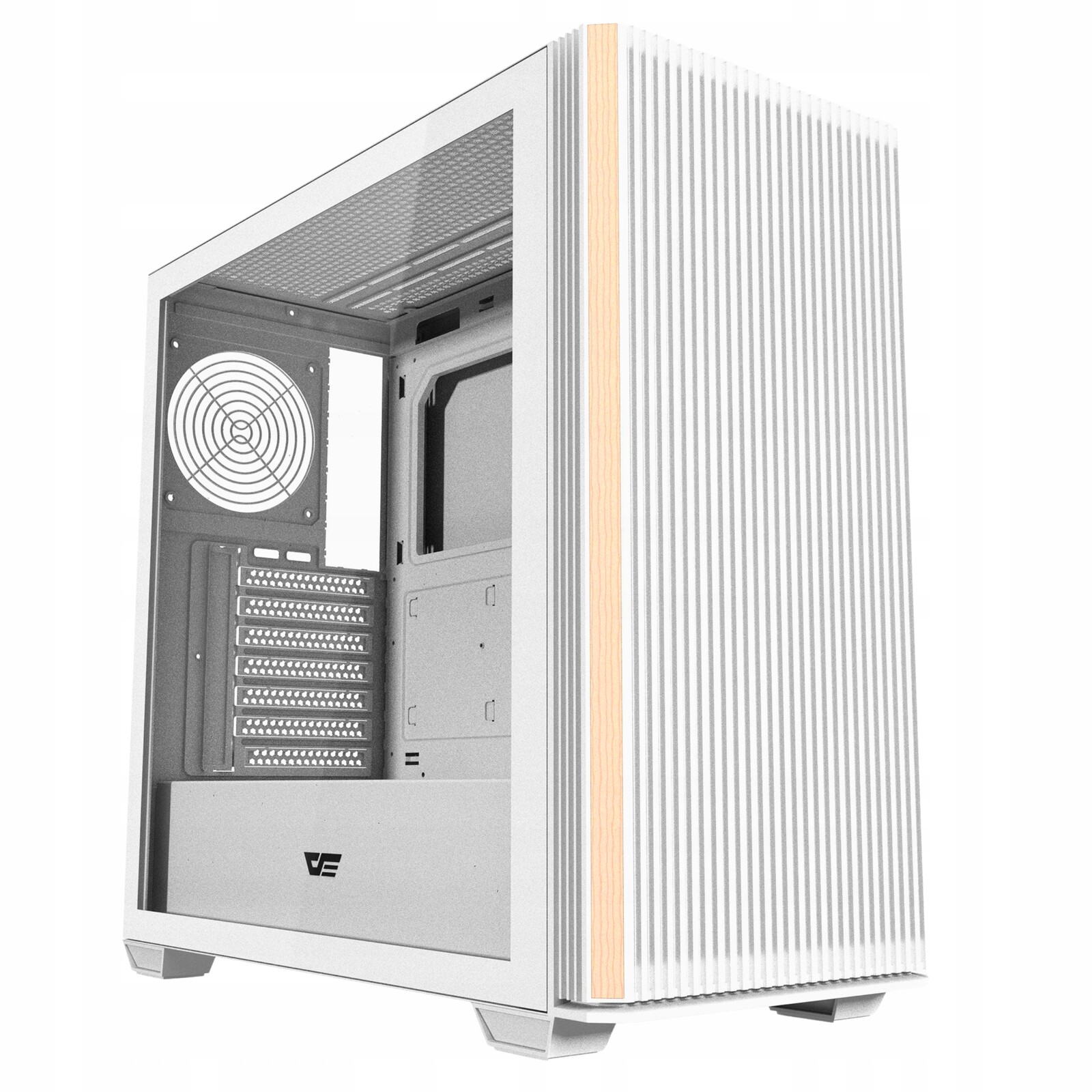 Počítačová Skříň darkFlash DS900WS Midi tower Atx Bílá Gaming skleněná