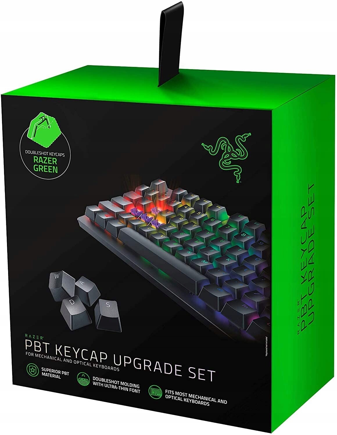 Krytky pro klávesnice Razer Pbt Keycap zelené