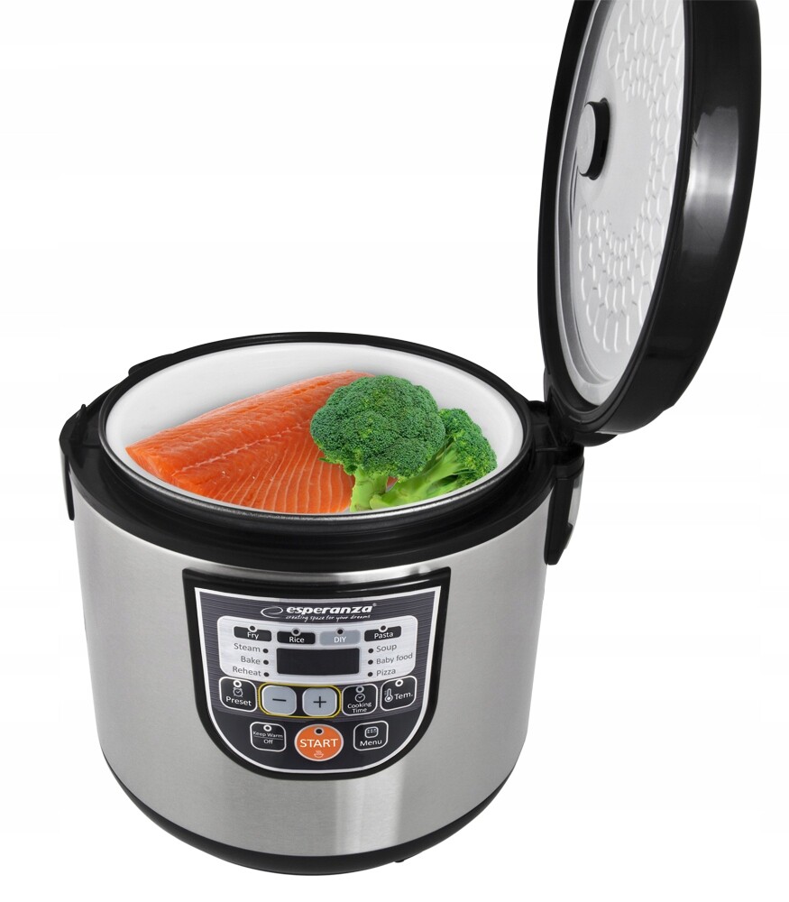 Multicooker 5L Elektrický 11 programů LCD, Vaření, Smažení, Pečení