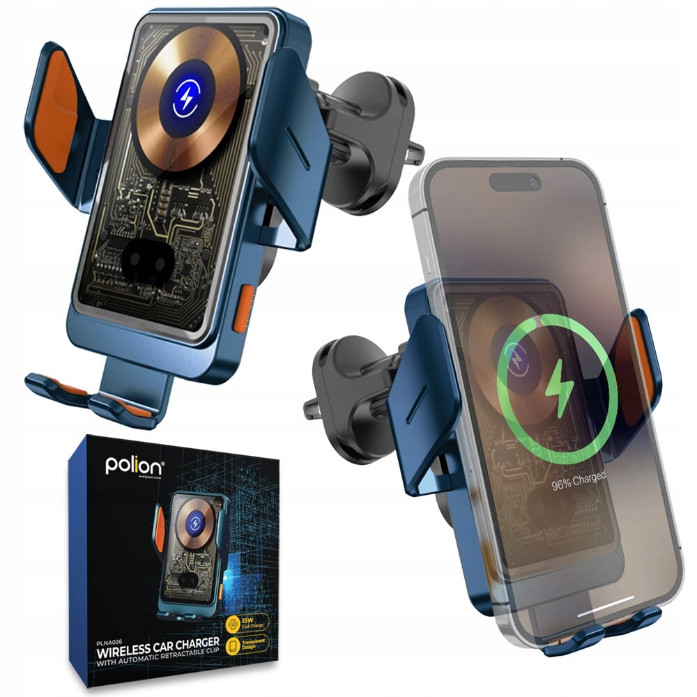 automobilová nabíječka do auta s držákem Polion pro telefon 5.5