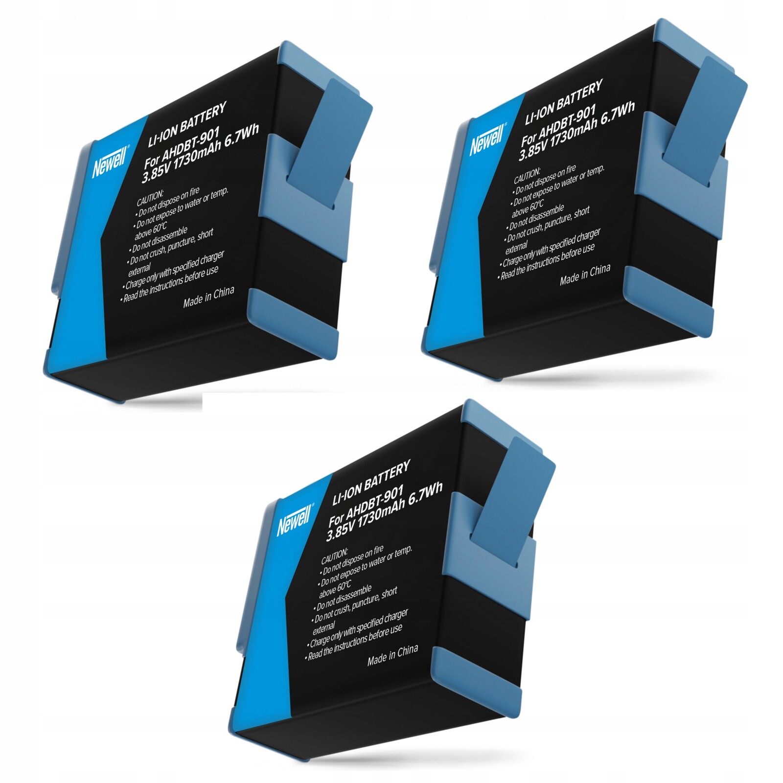 Baterie Akumulátor Newell pro Gopro Hero 9 10 11 12 AHDBT-901 1730MAH