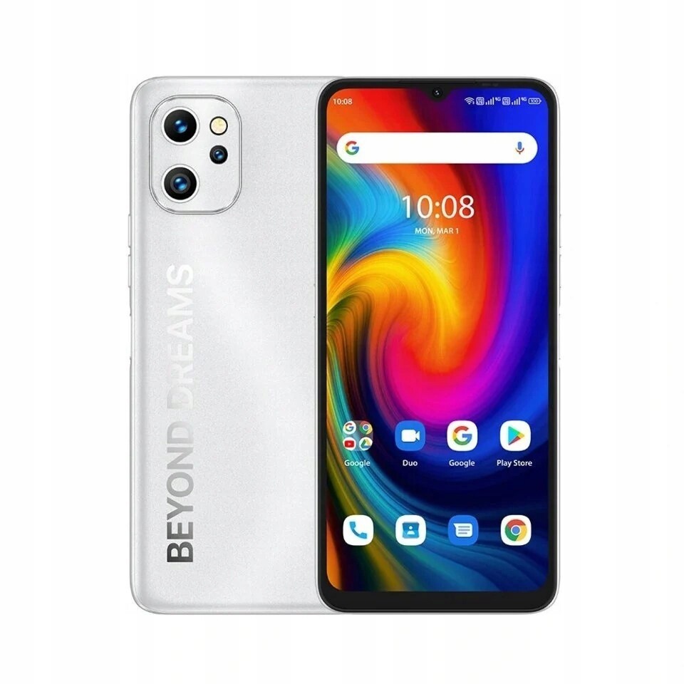 Umidigi F3S 6/128GB, 5150 mAh, stříbrná