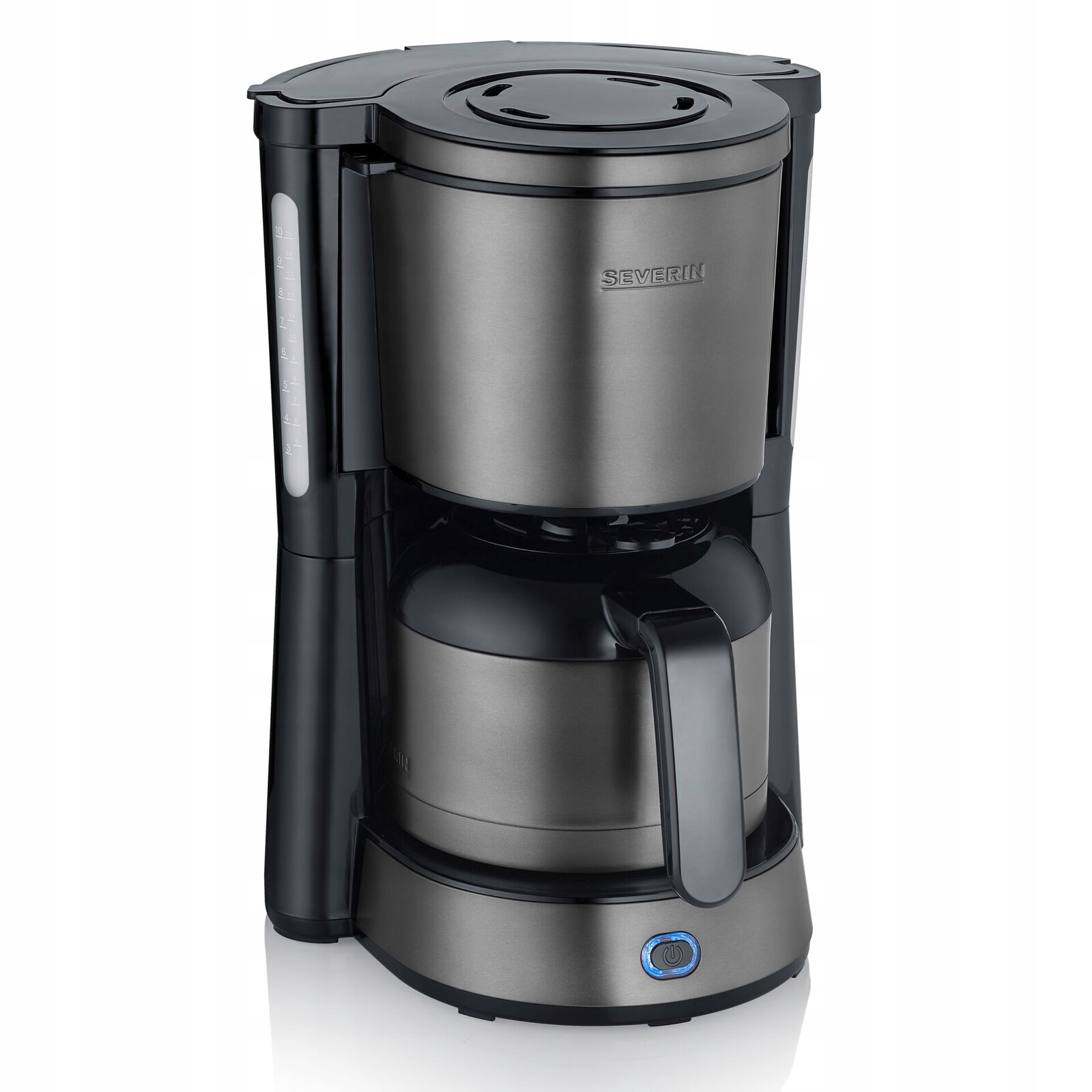 Severin Ka 9343 Dark Inox mit Thermoskanne