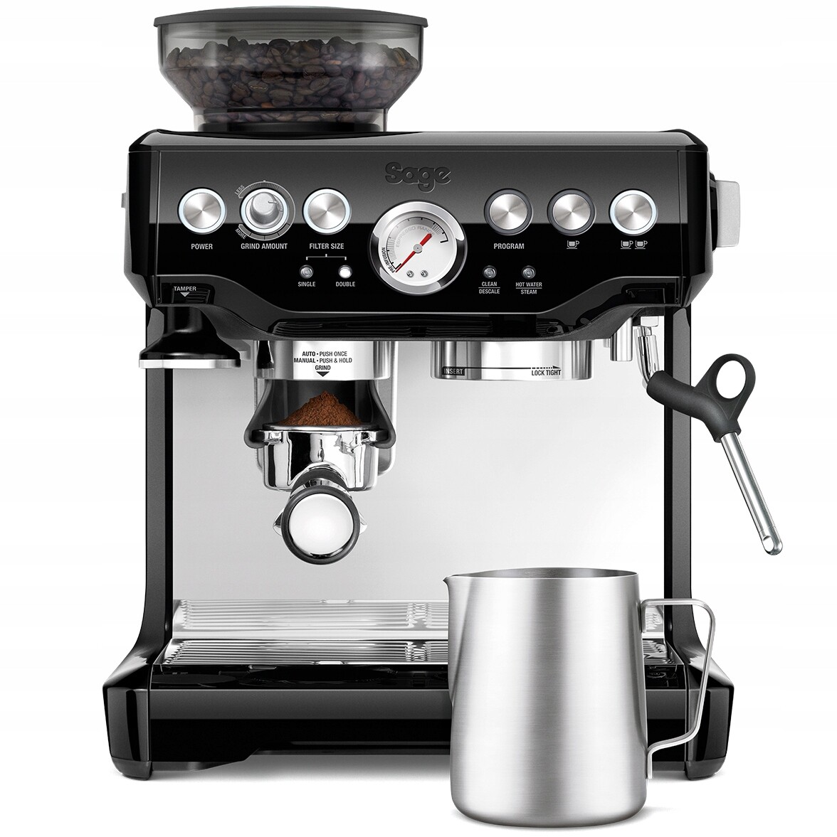 Automatický kávovar Sage Barista Express SES870BKS2EEU1 1850W