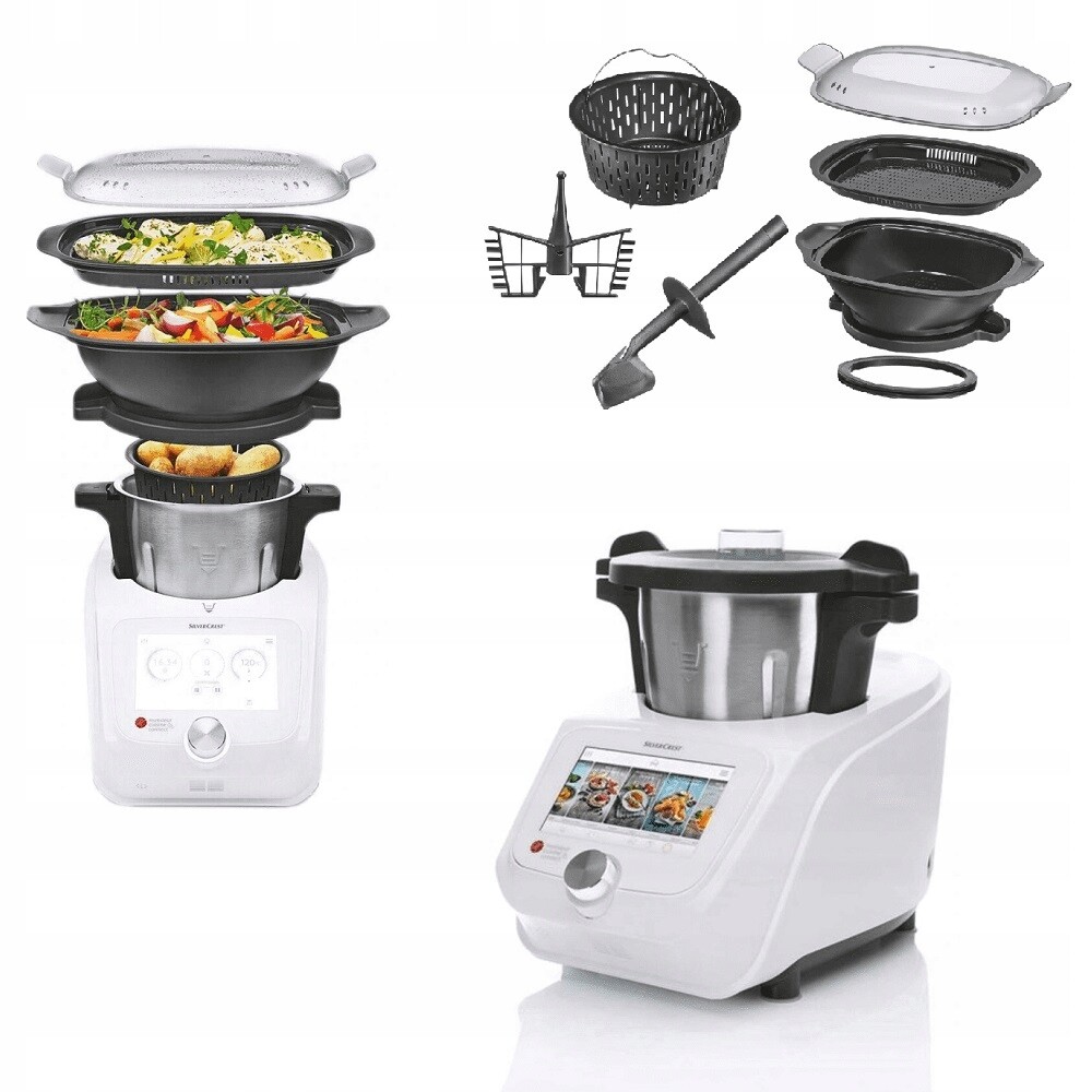 Multifunkční Kuchyňský Robot Lidlomix Monsieur Cuisine Connect Wi-fi