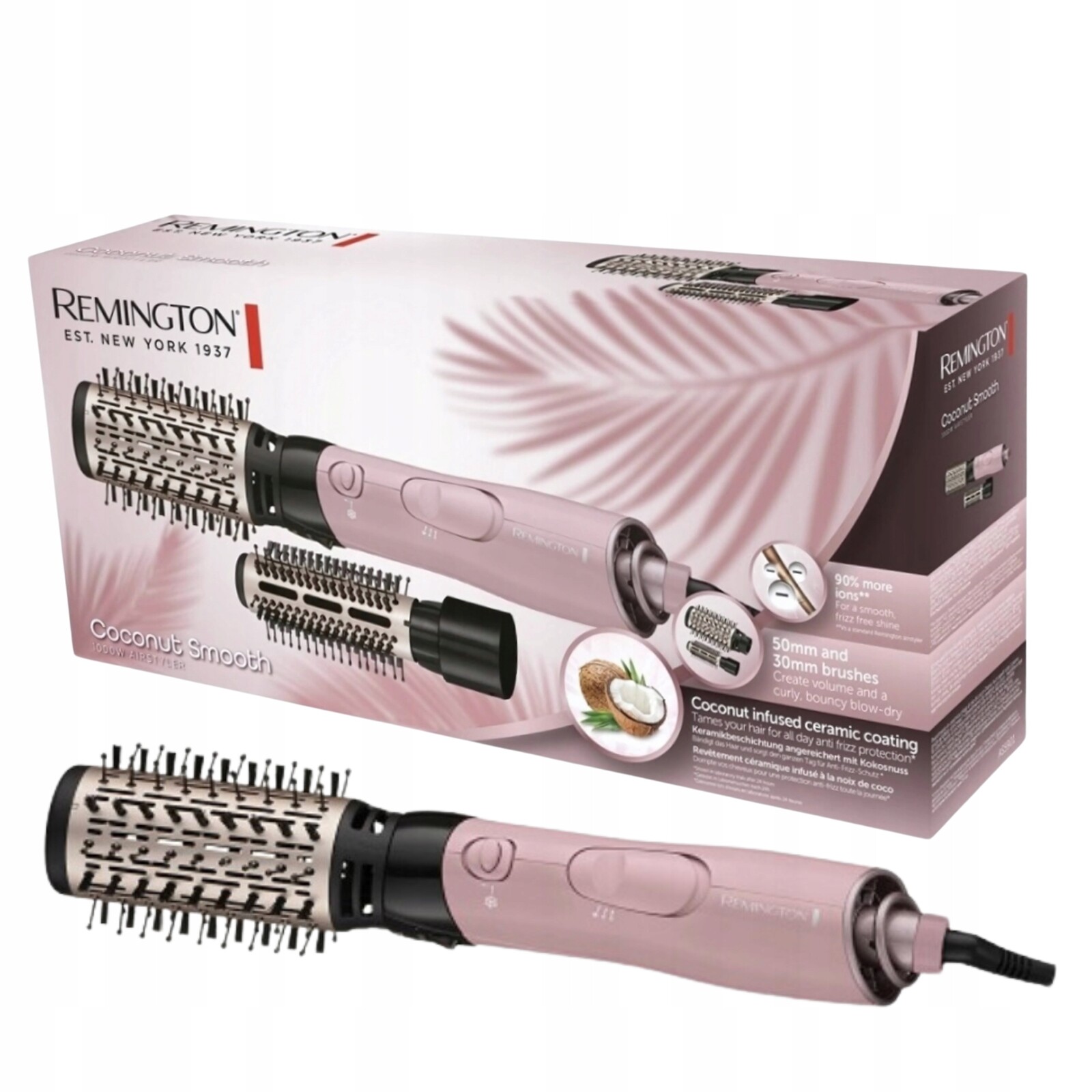 Kulmová Sušička Remington Keramická 1000 W Ionizace Prémiová Ionizace