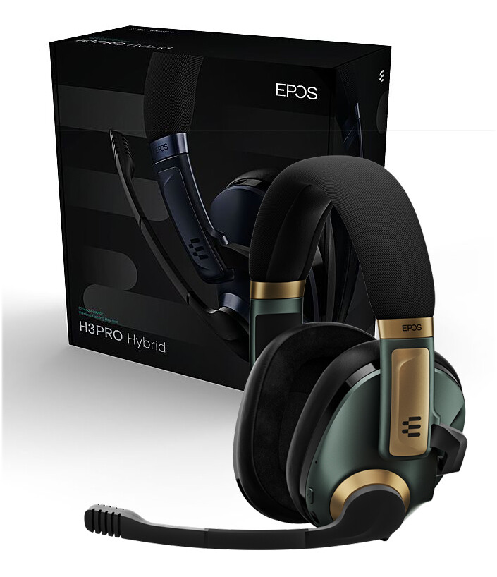 Herní Sluchátka Sennheiser Epos H3 Pro Hybrid Racing Green