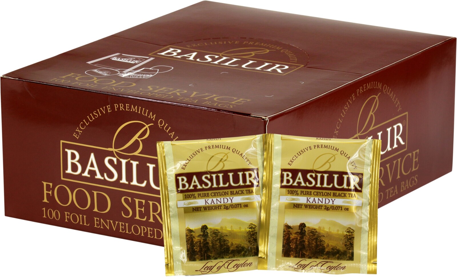 Černý Čaj Basilur Kandy HoReCa 100x2g