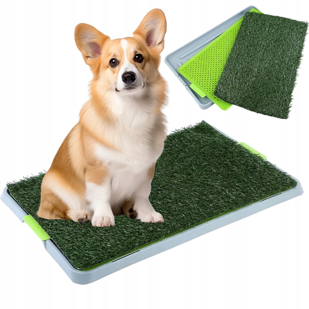 68X41 CM Záchody S Trávou Pro Psa Toaleta Pro Štěňata Podložka Do Tráva Záchodu