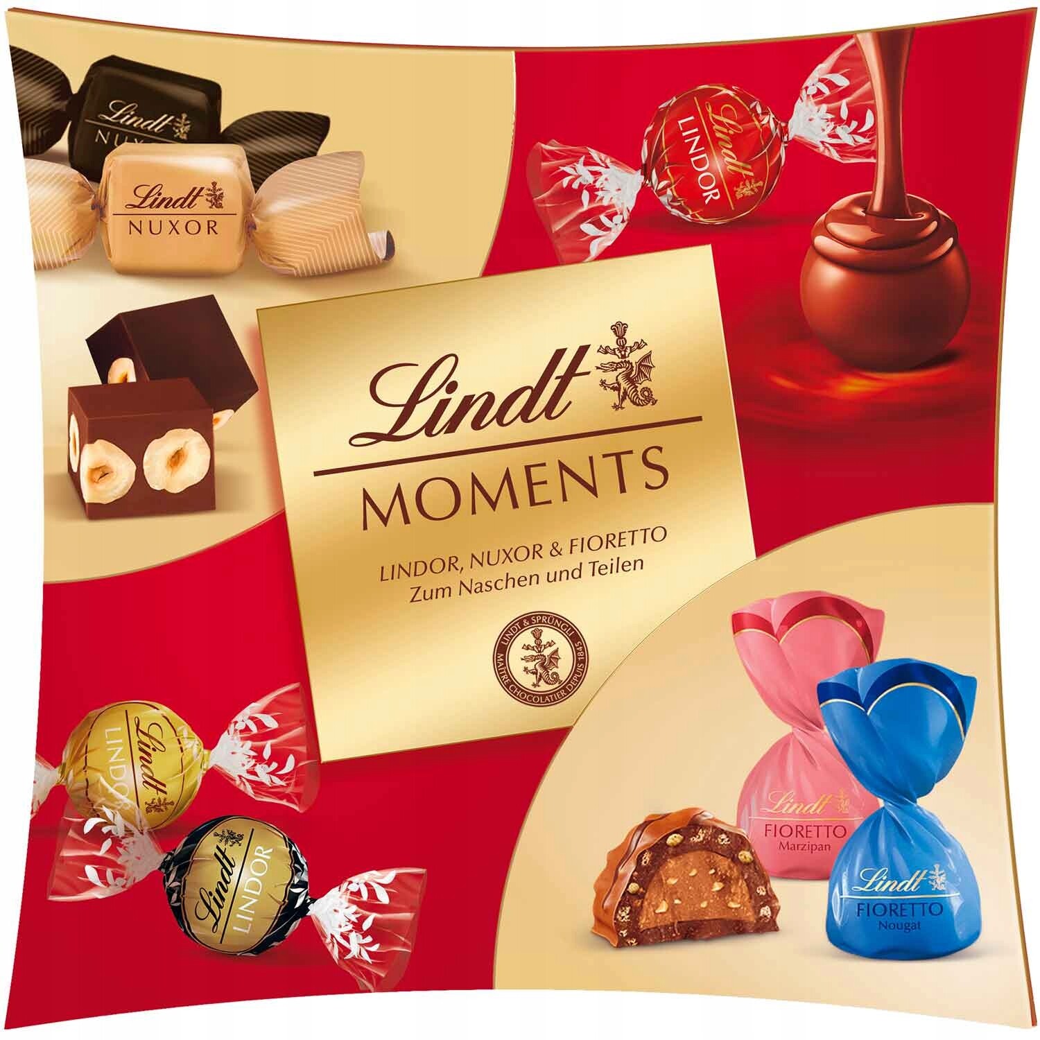 Lindt Moments MIX Pralinky Čokolády 223 g