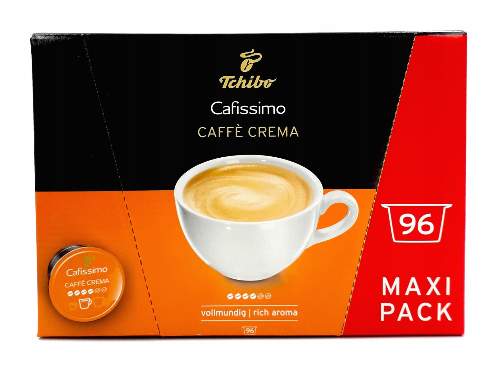 Kapsle pro Cafissimo Tchibo Cafissimo Caffe Crema 96 ks
